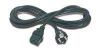 APC Power Cord, 16A, 230V, C19 to Schuko