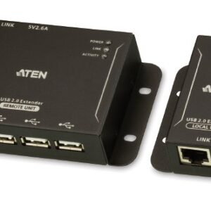 ATEN 4-port USB 2.0 extender po Cat5/Cat5e/Cat6