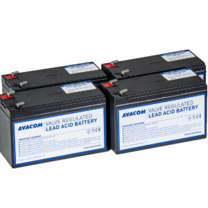 Batériový kit AVACOM AVA-RBC24-KIT náhrada pre renováciu RBC24 (4ks batérií)