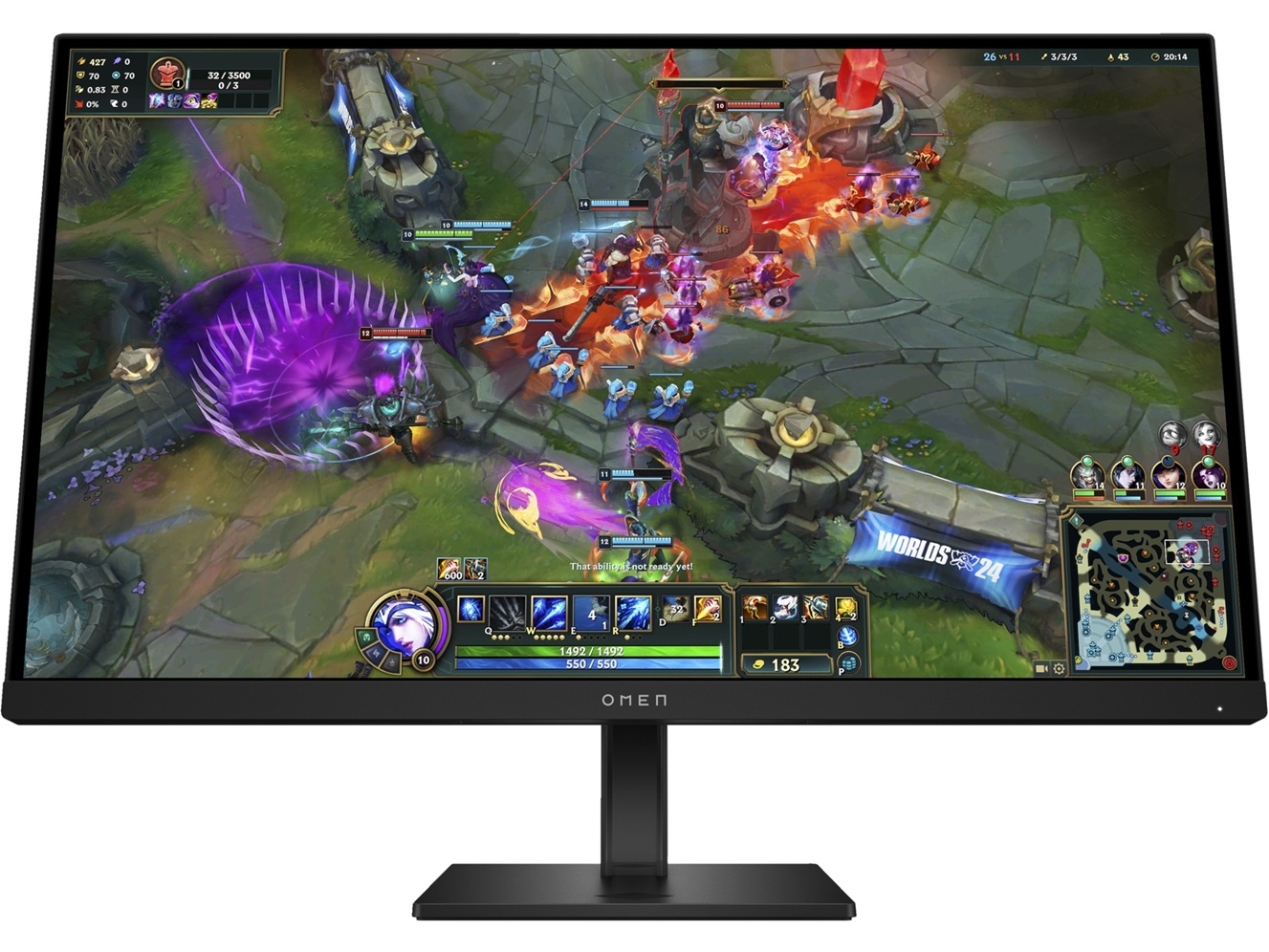 HP OMEN/27qs G2/27"/IPS/QHD/280Hz/1ms/Black/2R