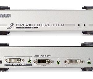 ATEN Video rozbočovač 1 PC - 2 DVI + audio