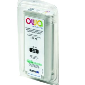OWA Armor ink-jet kompatibilný s HP DJ T1100 čierny mat, 130ml, kom.s C9403A