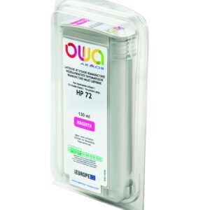OWA Armor ink-jet kompatibilný s magenta HP DJ T1100, 130ml, kom.s C9372A