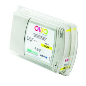 OWA Armor ink-jet kompatibilný s HP Design Jet 4000 žltá, 400ml, kom.s C5065A