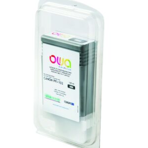 OWA Armor ink-jet kompatibilný s Canon iPF 500/600 čierna mat, 130 ml, PFI102MBK