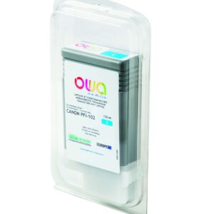 OWA Armor ink-jet kompatibilný s Canon iPF 500/600 cyan, 130ml, komp.s PFI102C