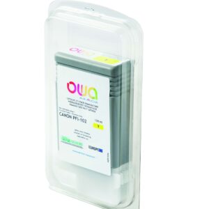 OWA Armor ink-jet kompatibilný s Canon iPF 500/600 yellow,130ml, kom.s PFI102Y