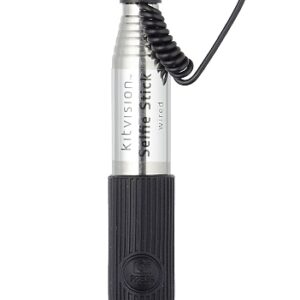 Selfie stick Kitvision s držákem pro telefon,černá