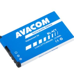 Batéria AVACOM GSNO-BL4CT-S860 do mobilu Nokia 5310 XpressMusic Li-Ion 3,7 V 860mAh (náhrada BL-4CT)