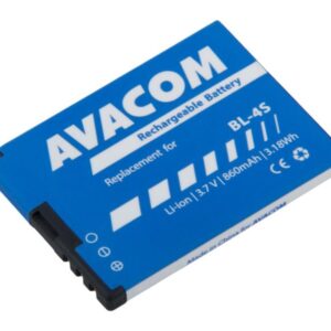 Batéria AVACOM GSNO-BL4S-S860 do mobilu Nokia 3600 Slide, 2680 Li-Ion 3,7 V 860mAh (náhrada BL-4S)
