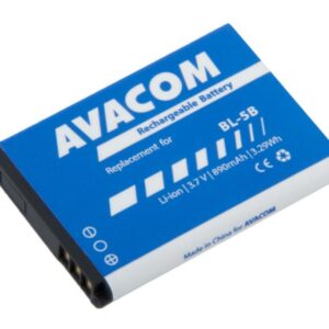 Batéria AVACOM GSNO-BL5B-S890 do mobilu Nokia 3220, 6070, Li-Ion 3,7 V 890mAh (náhrada BL-5B)