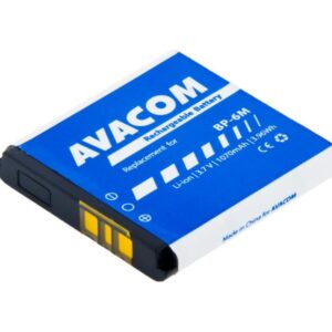 Batéria AVACOM GSNO-BP6M-S1070 do mobilu Nokia 6233, 9300, N73 Li-Ion 3,7 V 1070mAh (náhrada BP-6M)