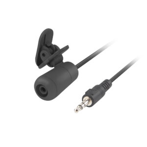 Mikrofón Natec Bee, držiak na klip, 3,5 mm jack, 1,8 m