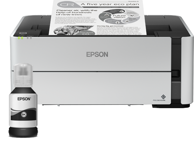 Epson EcoTank/M1180/Tlač/Ink/A4/LAN/WiFi/USB
