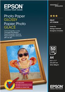 EPSON Photo Paper Glossy A4 50 hárkov