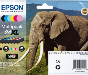 Epson Multipack 6-colours 24XL Claria Photo HD Ink