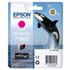 Epson T7603 Ink Cartridge Vivid Magenta