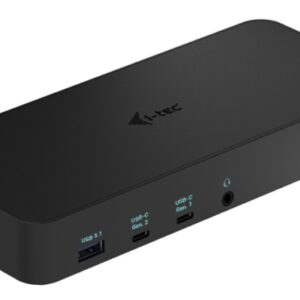 i-tec USB 3.0 / USB-C / Thunderbolt, 3x 4K Docking Station, Power Delivery 100W