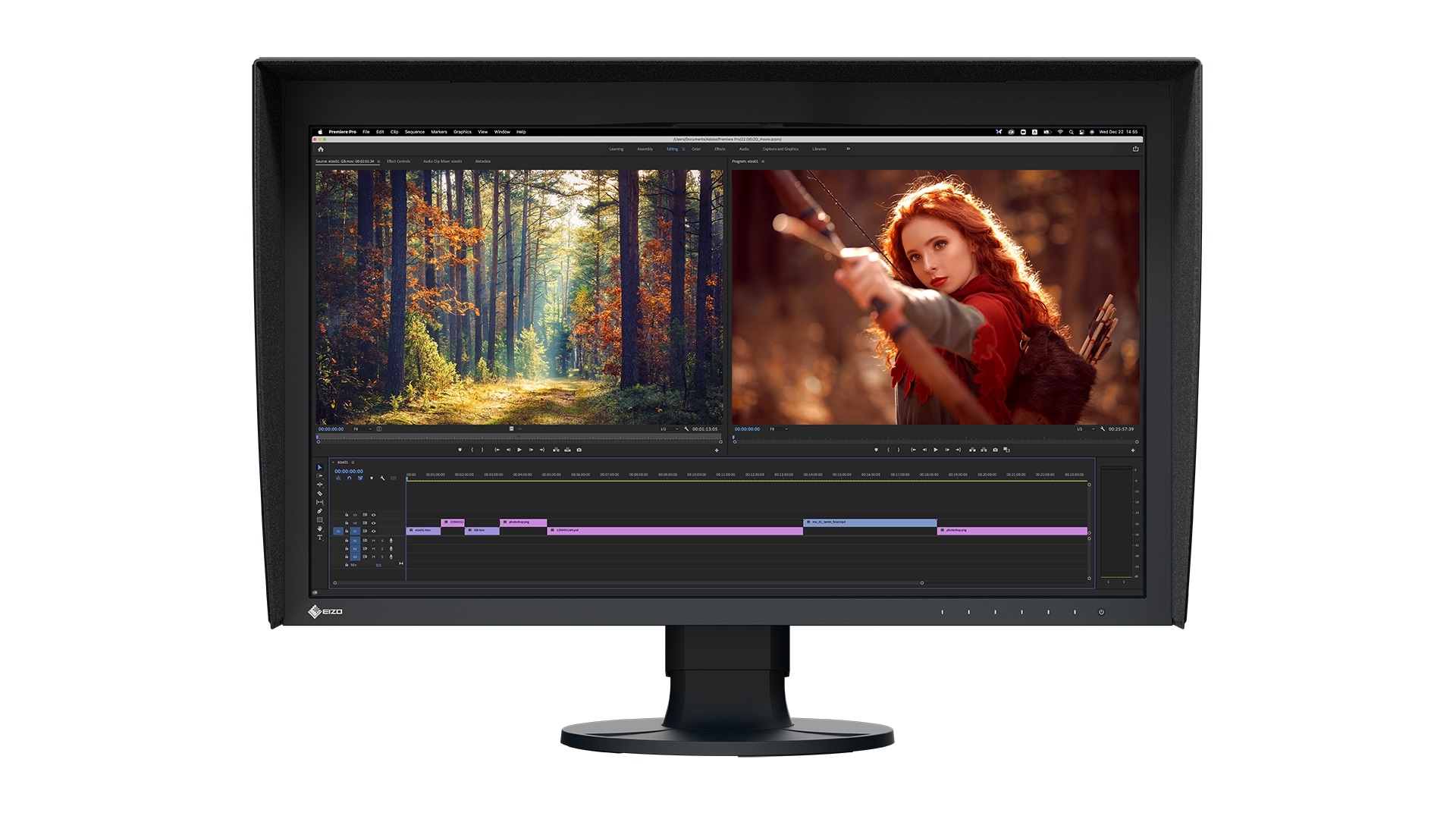 EIZO ColorEdge/CG2700X/27"/IPS/4K UHD/60Hz/13ms/Black/5R