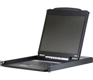 Aten console, 19" LCD, rack 19", kláv., touchpad
