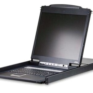 ATEN 16-port KVM PS/2+USB, OSD, rack, 19" LCD