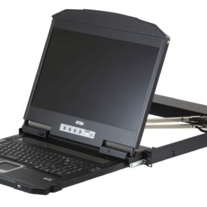 ATEN console, 18.5" LED LCD, HDMI, DVI, VGA, 19"