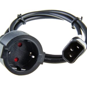 Sieťový kábel pre výstup UPS - redukcia PC konektor