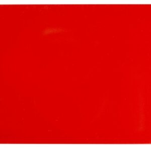 COLOR PVC CARD - RED, 30 MIL (500 CARDS)
