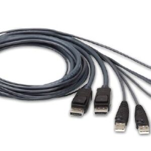 ATEN 2-port DisplayPort KVM, audio