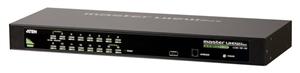 ATEN 16port KVM, PS/2+USB, OSD, rack 19",