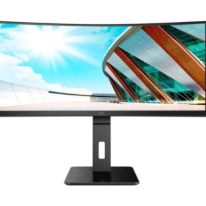 AOC/CU34P2A/34"/VA/3440x1440/100Hz/1ms/Black/3R