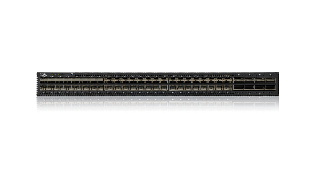 ZYXEL 48x10G 8x100G L3 Fiber Switch, 2 AC PS