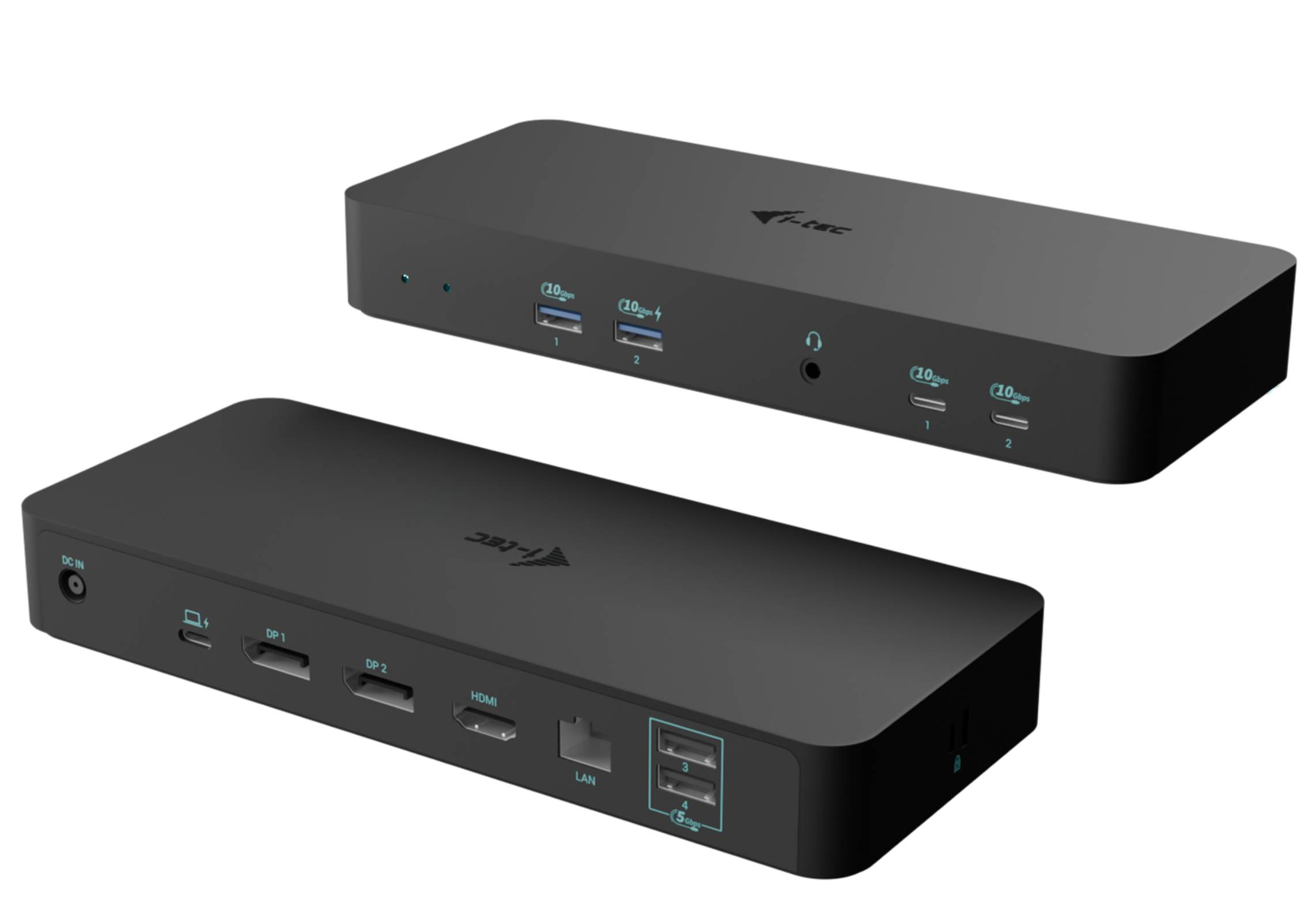 i-tec USB-C Intelligent Triple Display Docking Station, Power Delivery 100W