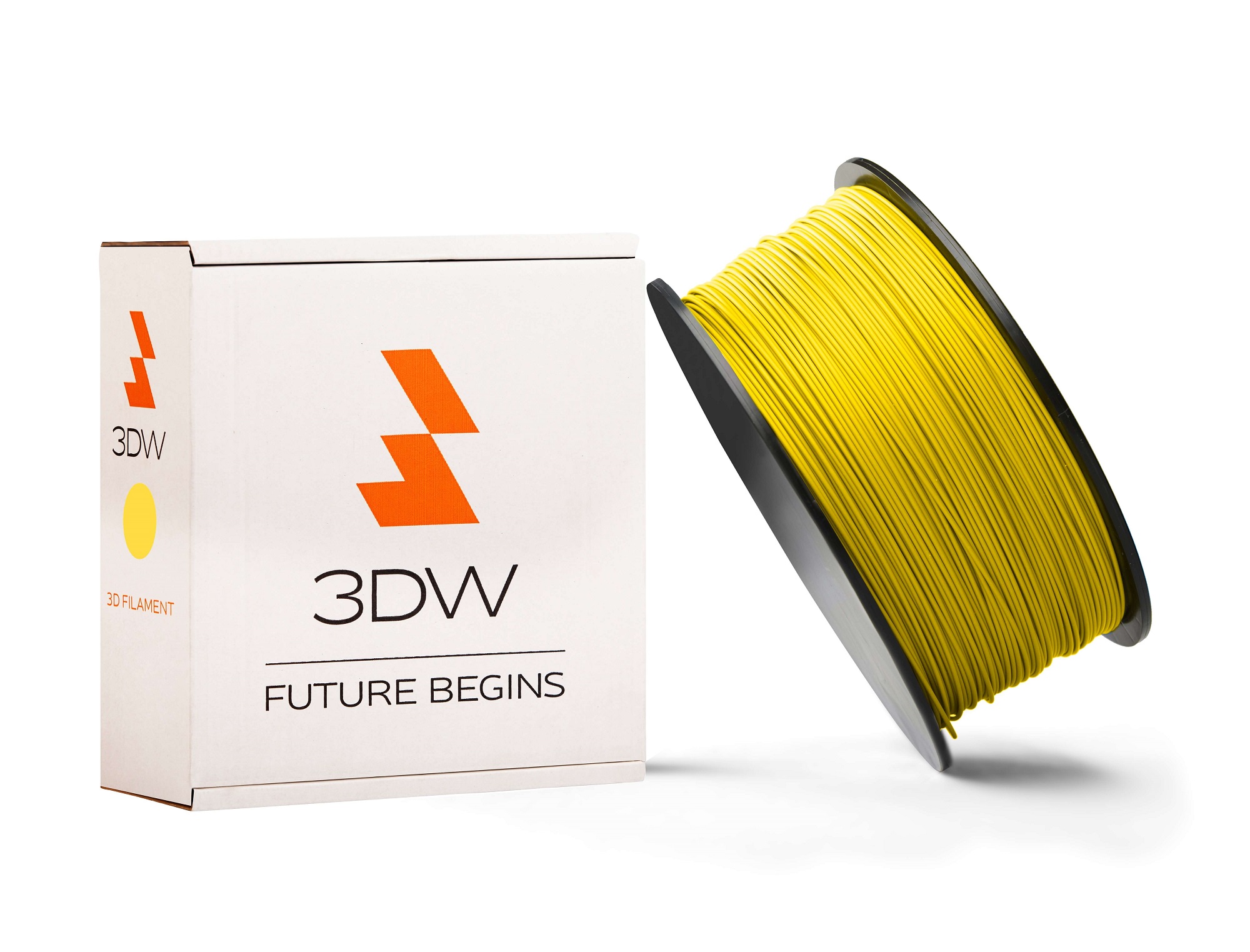 3DW - ABS filament 1,75mm žltá, 0,5 kg, tlač 220-250°C