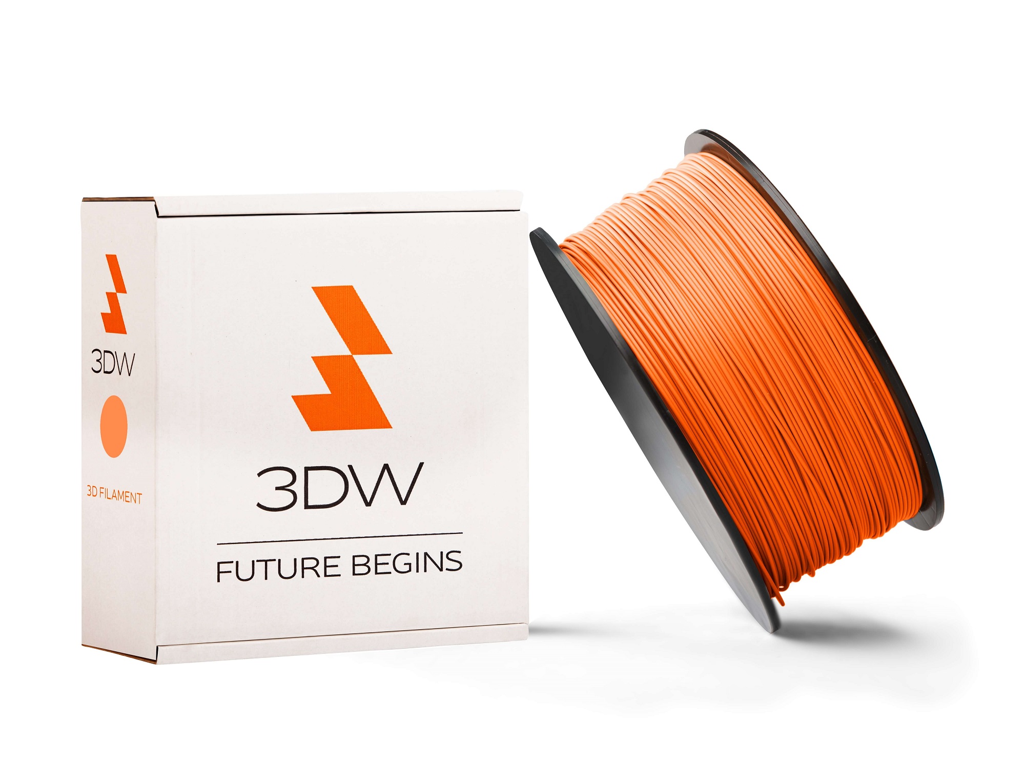 3DW - ABS filament 1,75mm oranžová, 0,5kg, tlač 220-250°C
