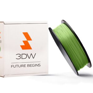 3DW - ABS filament 1,75 mm fluozelen, 0,5 kg, tlač 220-250 ° C