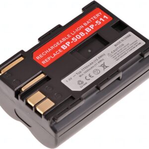Batéria T6 Power Canon BP-508, BP-511, BP-511A, BP-512, BP-514, 1600mAh, 11,8Wh, hnedá