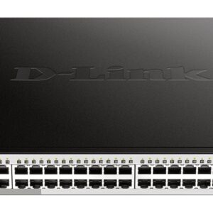 D-Link DGS-1210-52MP L2/L3 Smart+ PoE switch, 48x GbE PoE+, 4x RJ45/SFP, PoE 370W