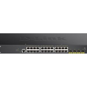 D-Link DGS-1250-28X Smart switch 24x Gb, 4x 1G/10G SFP+