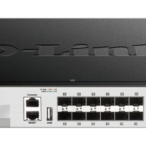 D-Link DGS-3130-30S L3 Stackable Managed switch, 24x SFP, 2x 10G RJ-45, 4x 10G SFP+
