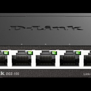 D-Link DGS-105 kovový 5-port 10/100/1000 Switch