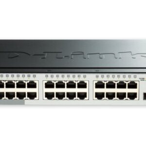 D-Link DGS-1510-28P 28-Port Gigabit Stackable SmartPro PoE Switch 2x SFP, 2x 10G SFP+