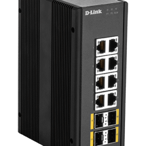 D-Link DIS-300G-12SW Industrial Gigabit Managed Switch with SFP slots