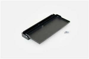 19" výklopná polica na klávesnici čierna