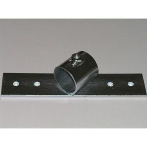 Držiak na krov do p.42mm-ľavý, pás.24cm,skrutka