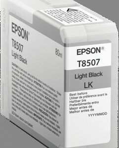 Epson Singlepack Photo Light Black T850700 UltraChrome HD ink 80ml