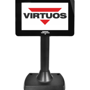 7" LCD farebný zákaznícky displej Virtuos SD700F, USB, čierny