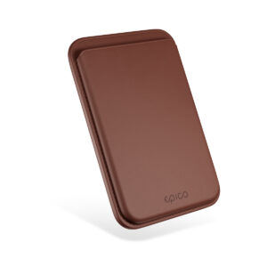 Epico Mag+ Leather Wallet - hnedá