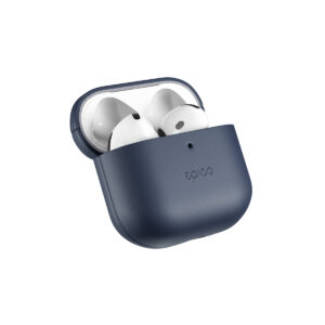 Epico kožené púzdro pre AirPods 4/4 s ANC - modrá