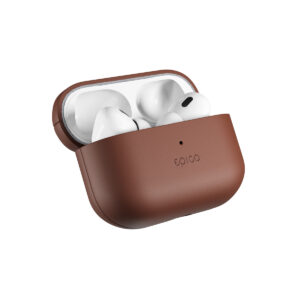 Epico Leather Case Airpods Pro 2 - hnedá